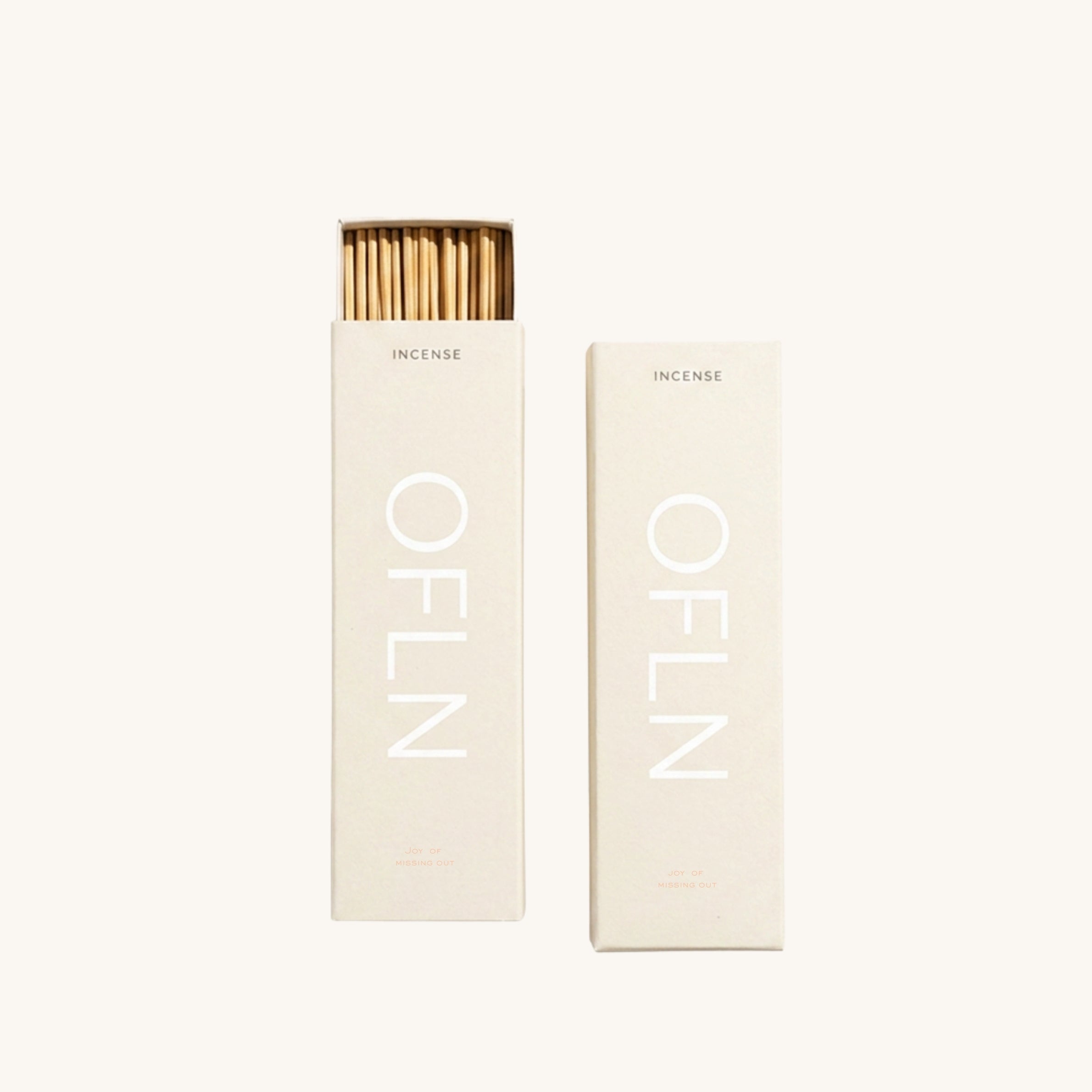 White Champak Incense Sticks: Joy of Missing Out | OFLN